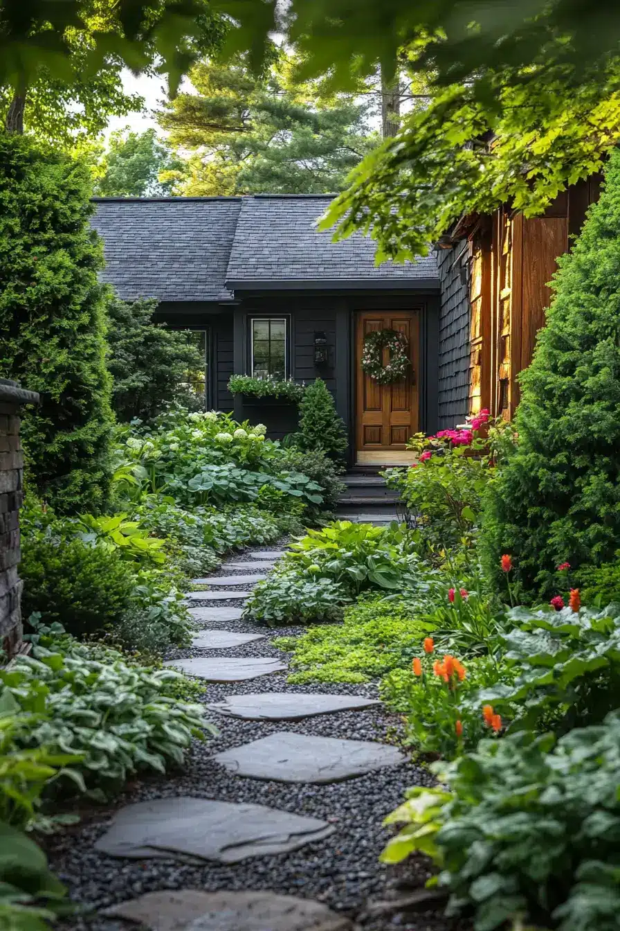 Dreamy Evergreen Garden Hideaway