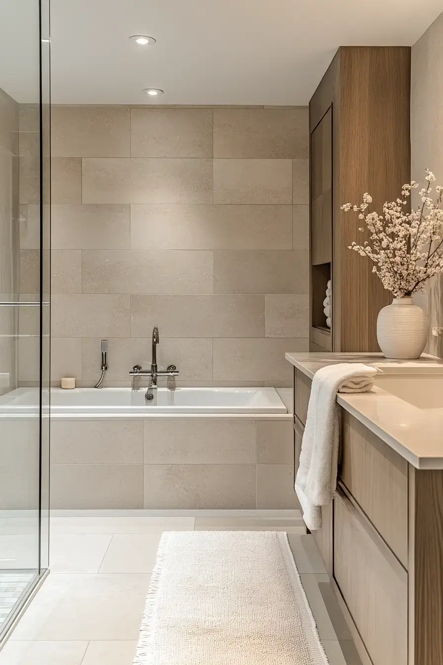 Elevated Compact Bathroom Sanctuary