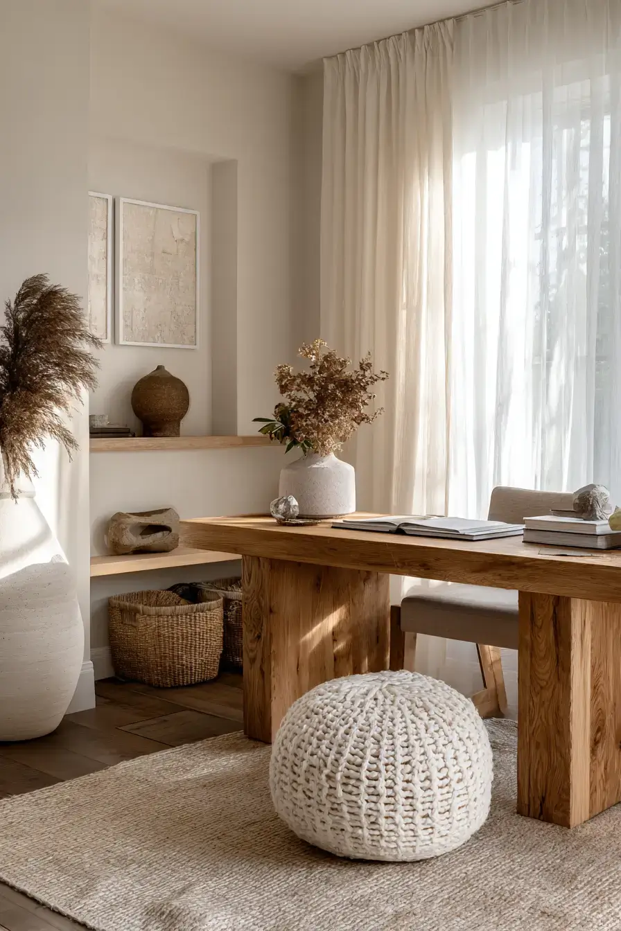 Zen Inspired Office