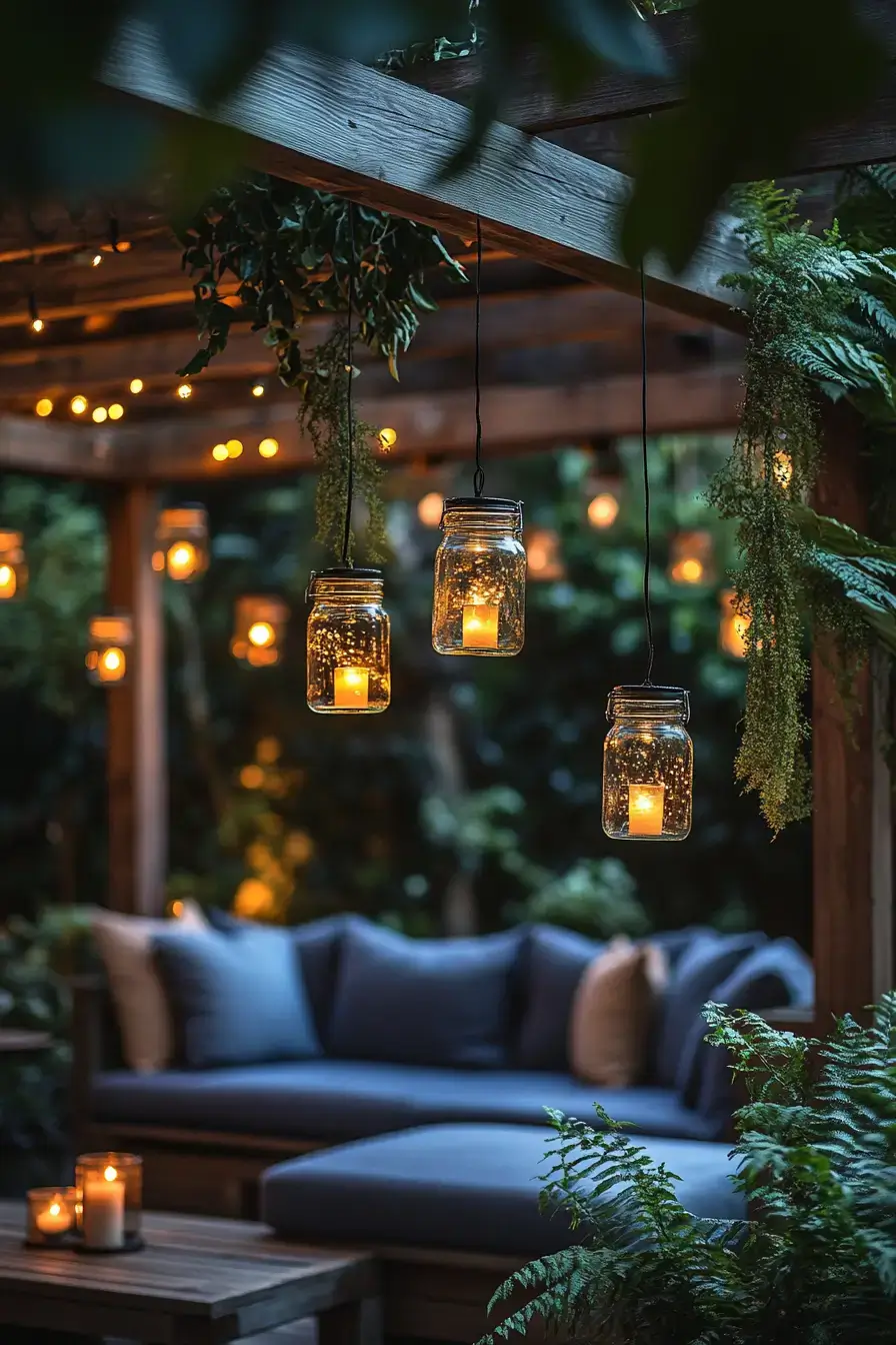 Glass Jar Lanterns