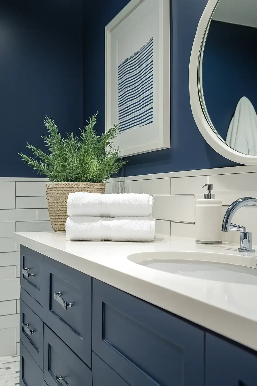 Navy Stripe Escape