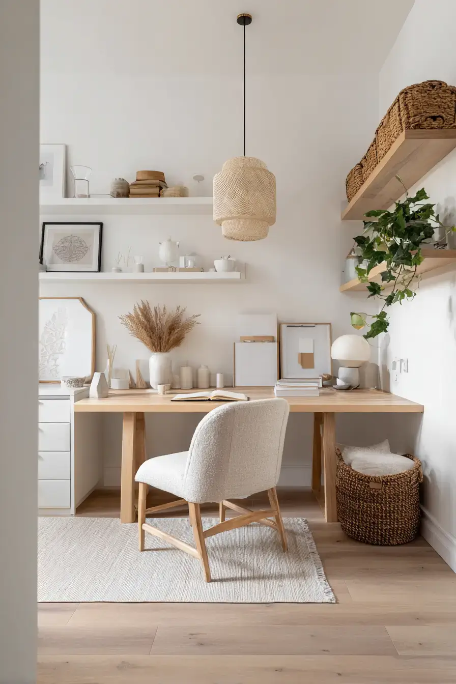 Scandinavian Work Nook