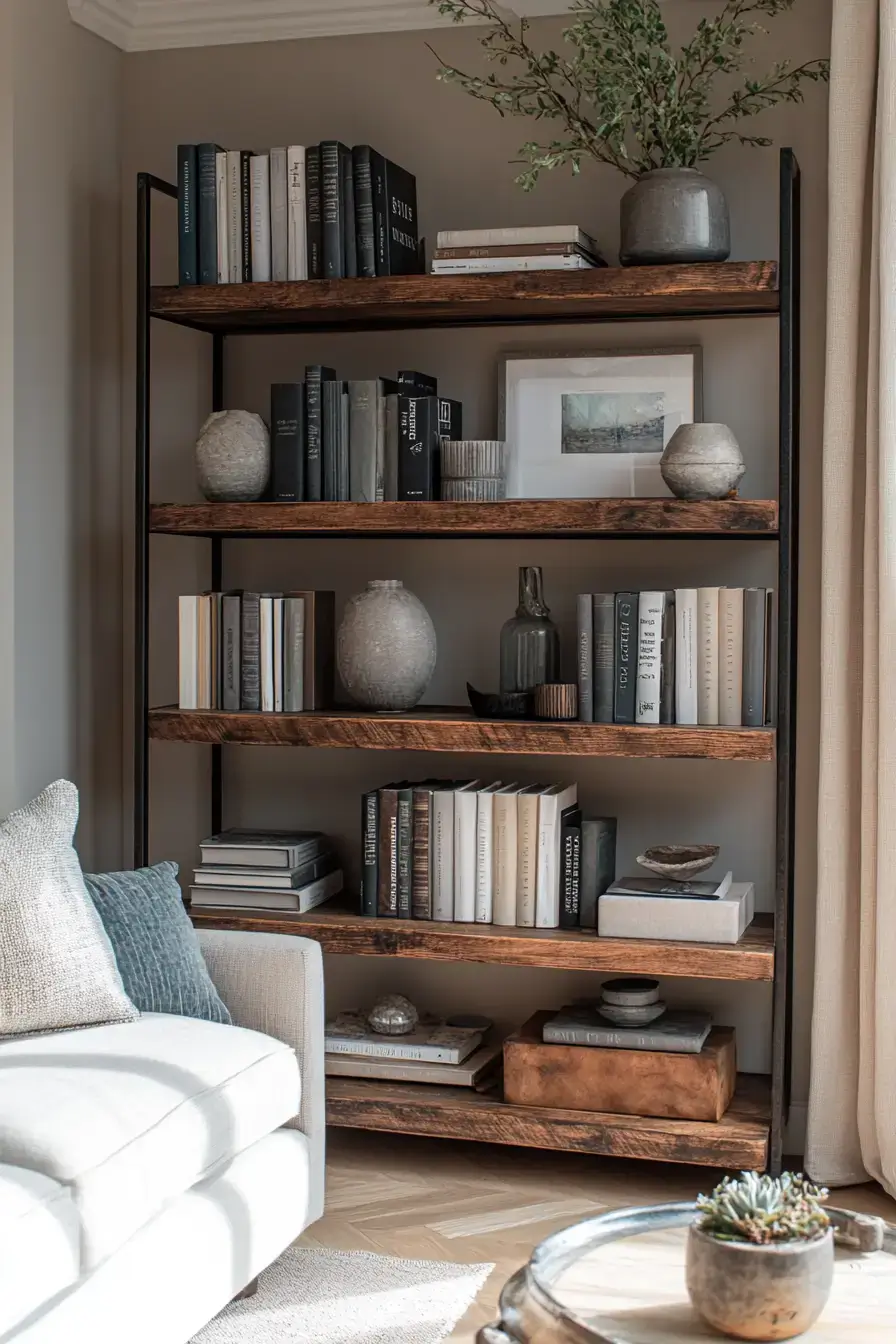 Vertical Book Showcase