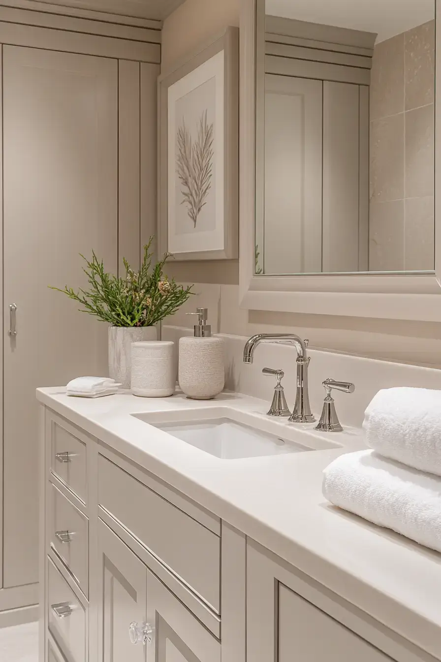 Elegant Small Spa Bathroom