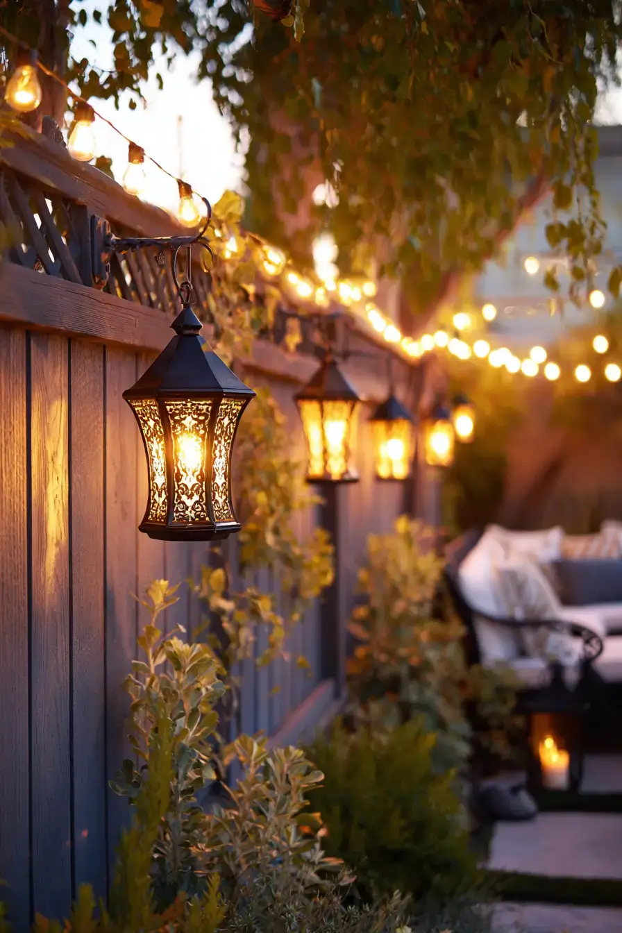 Hanging Lantern Walls
