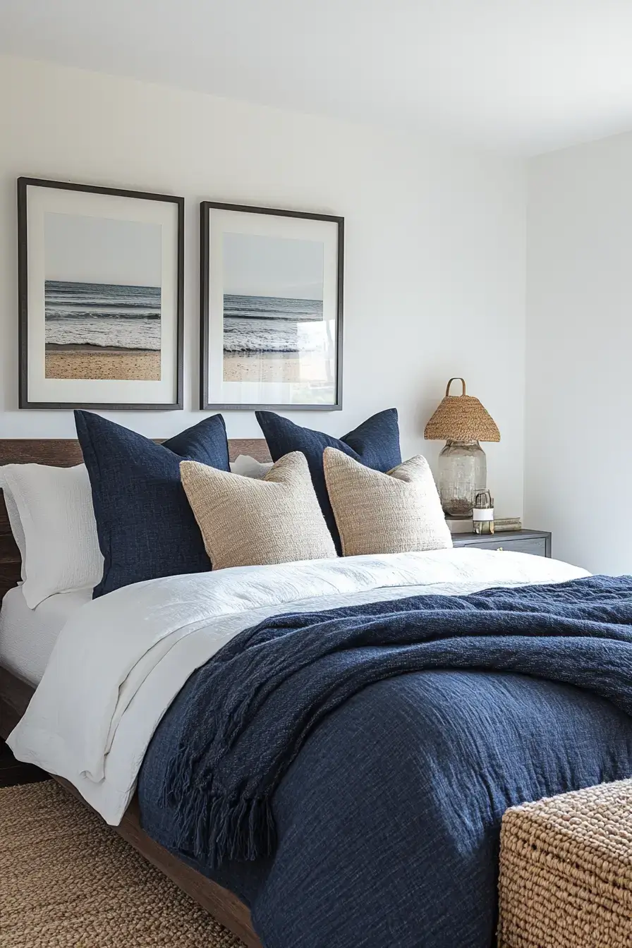 Navy Linen Escape