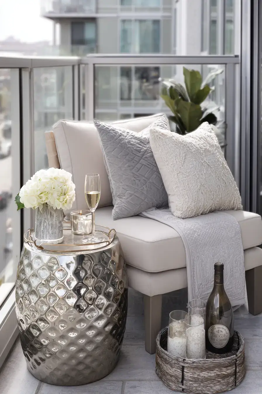 Elegant Small Terrace Style