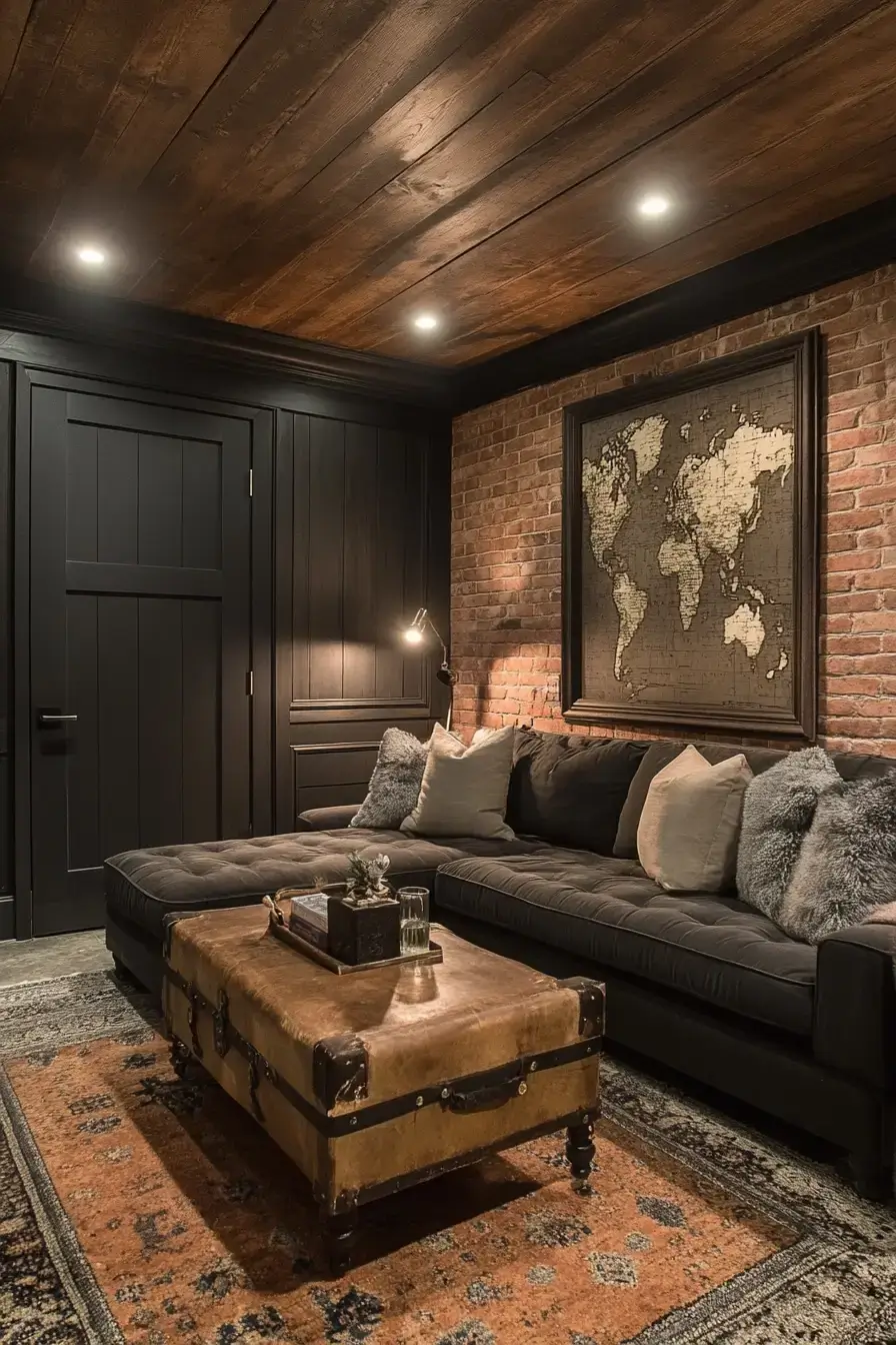 Industrial Basement Loft Style