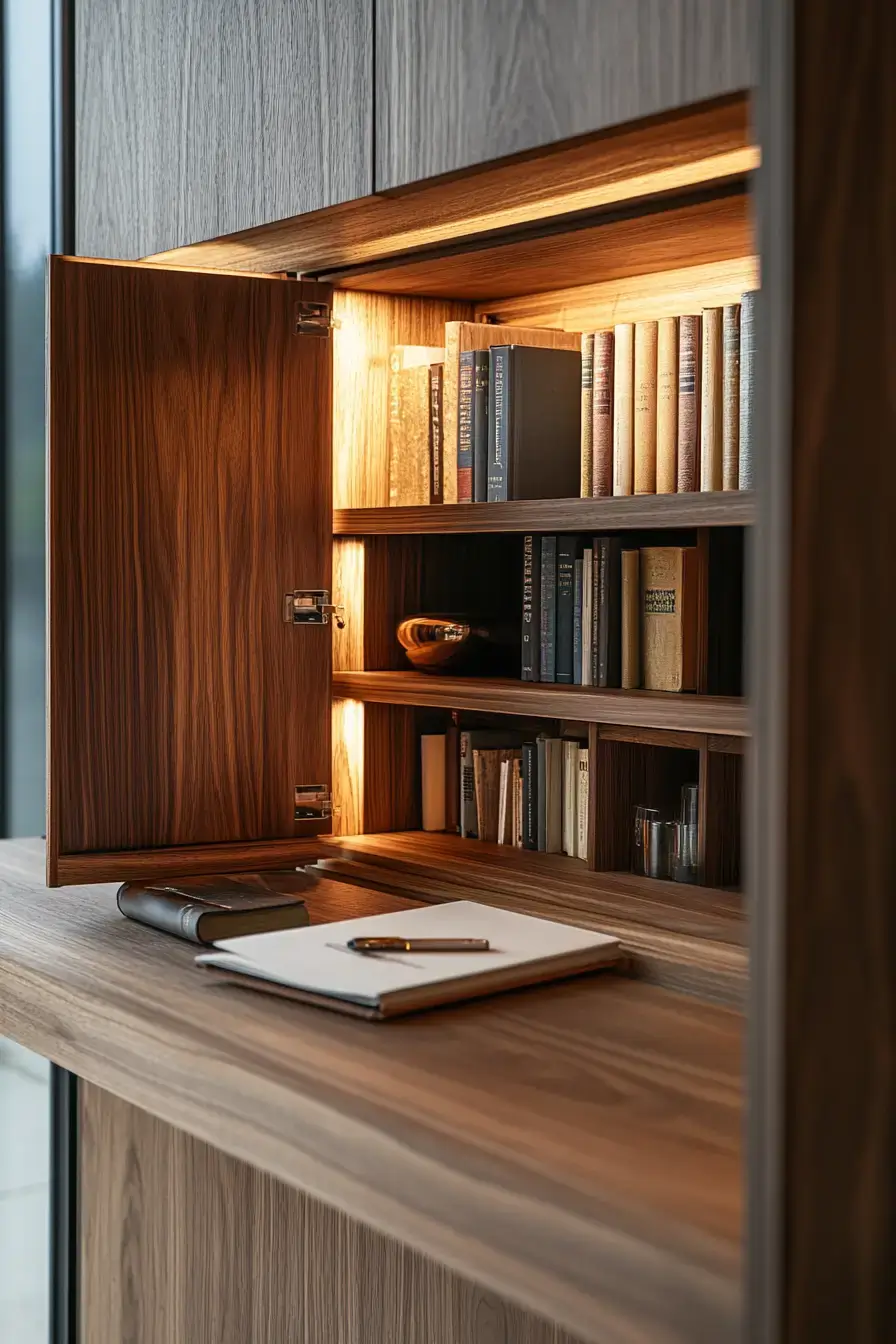 Concealed Book Storage