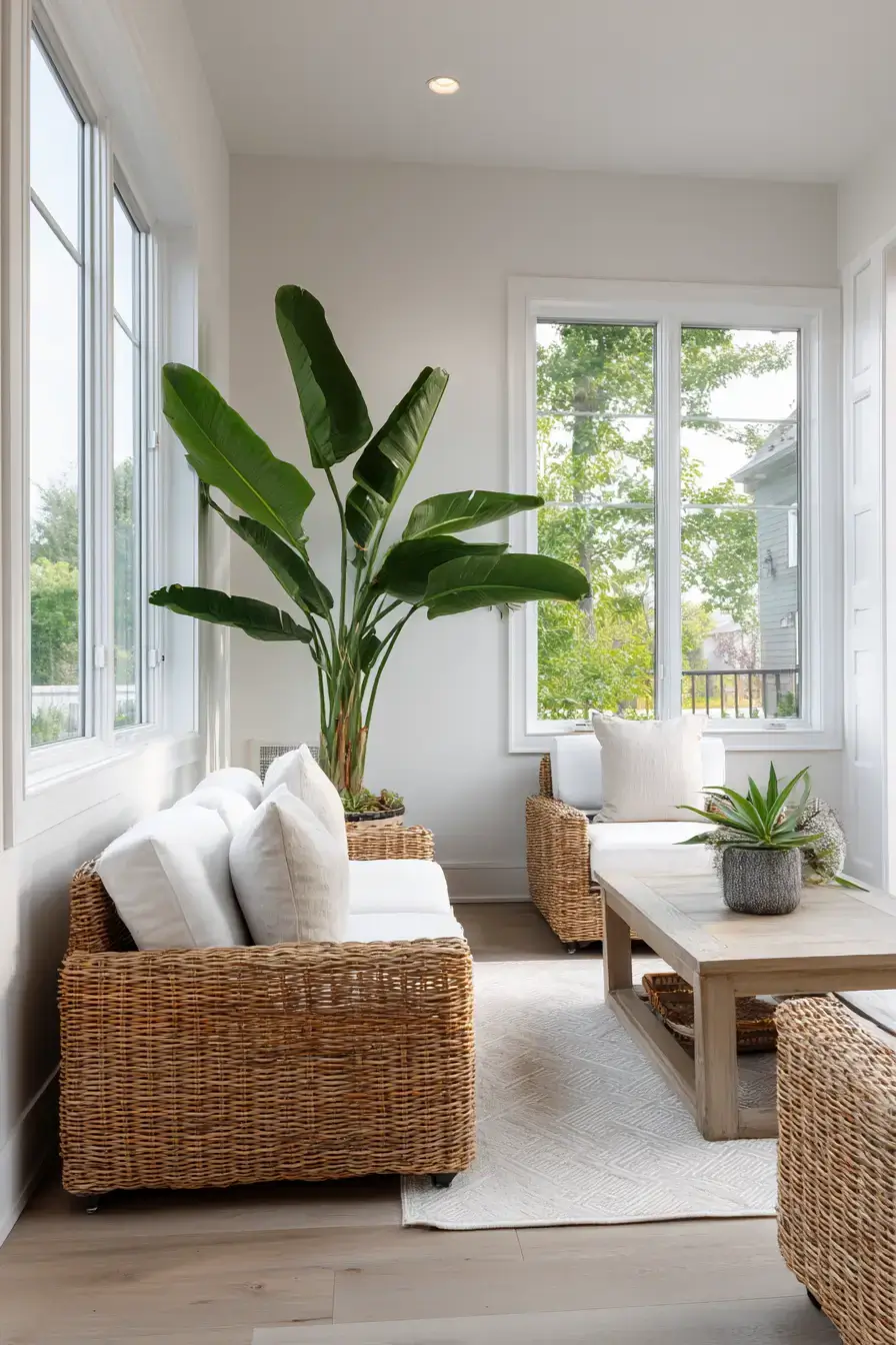 Minimalist Sun Filled Alcove