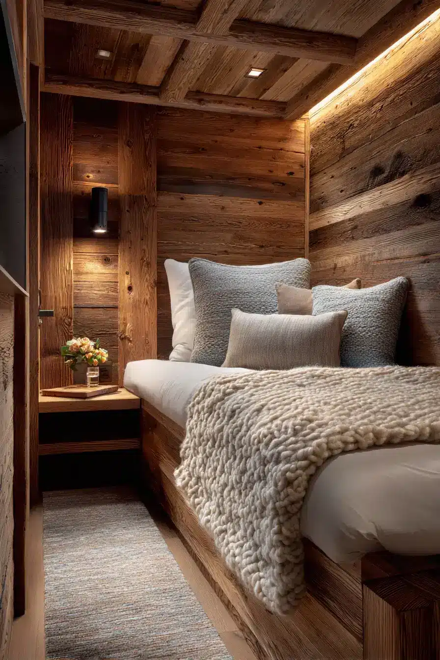 Cozy Mountain Cabin Guest Room