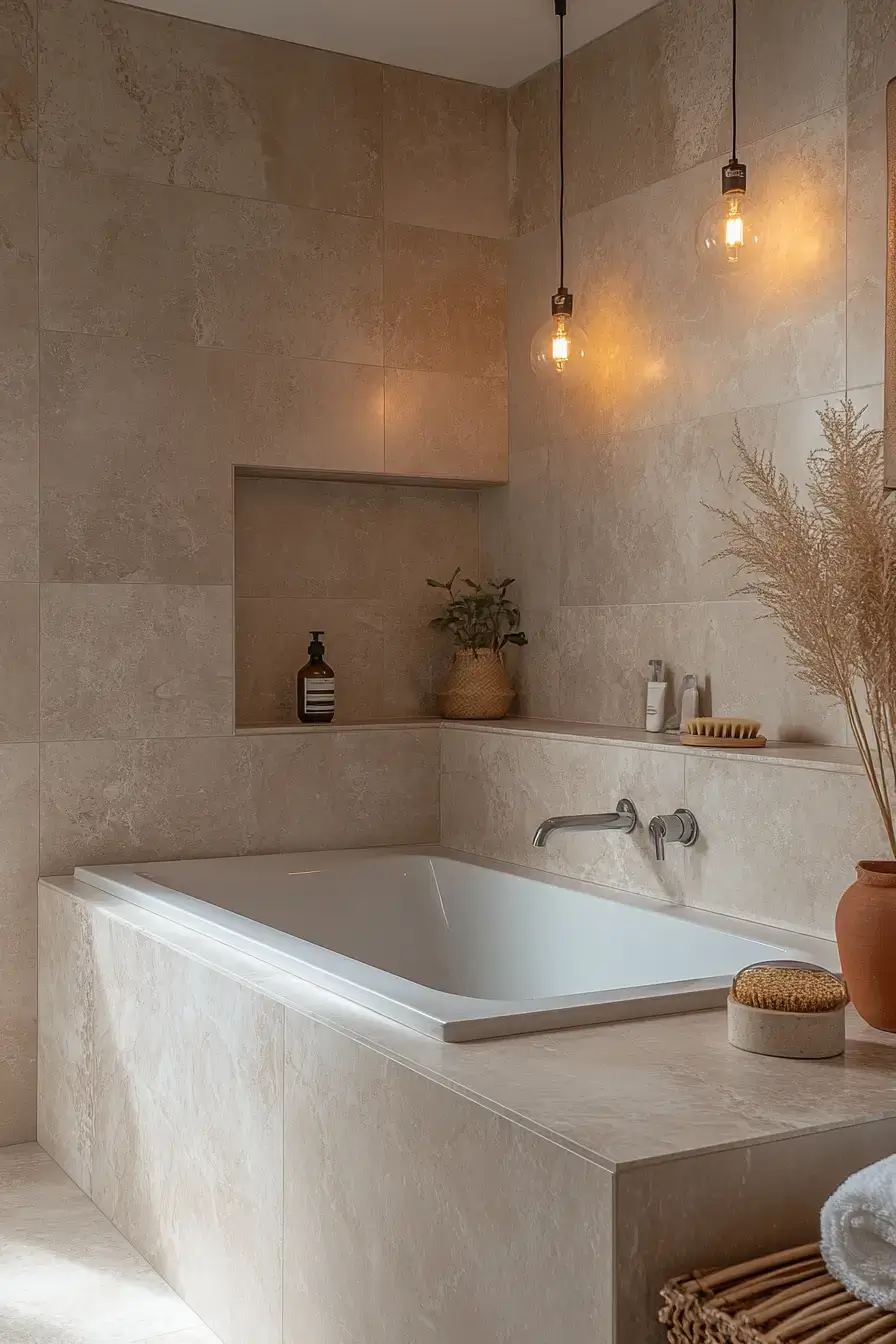Refined Small Bathroom Oasis
