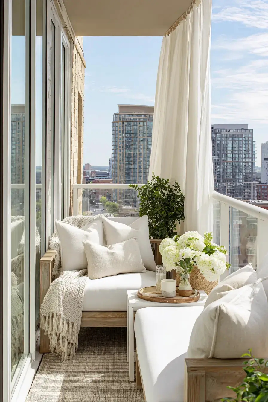 Breezy Apartment Balcony Haven