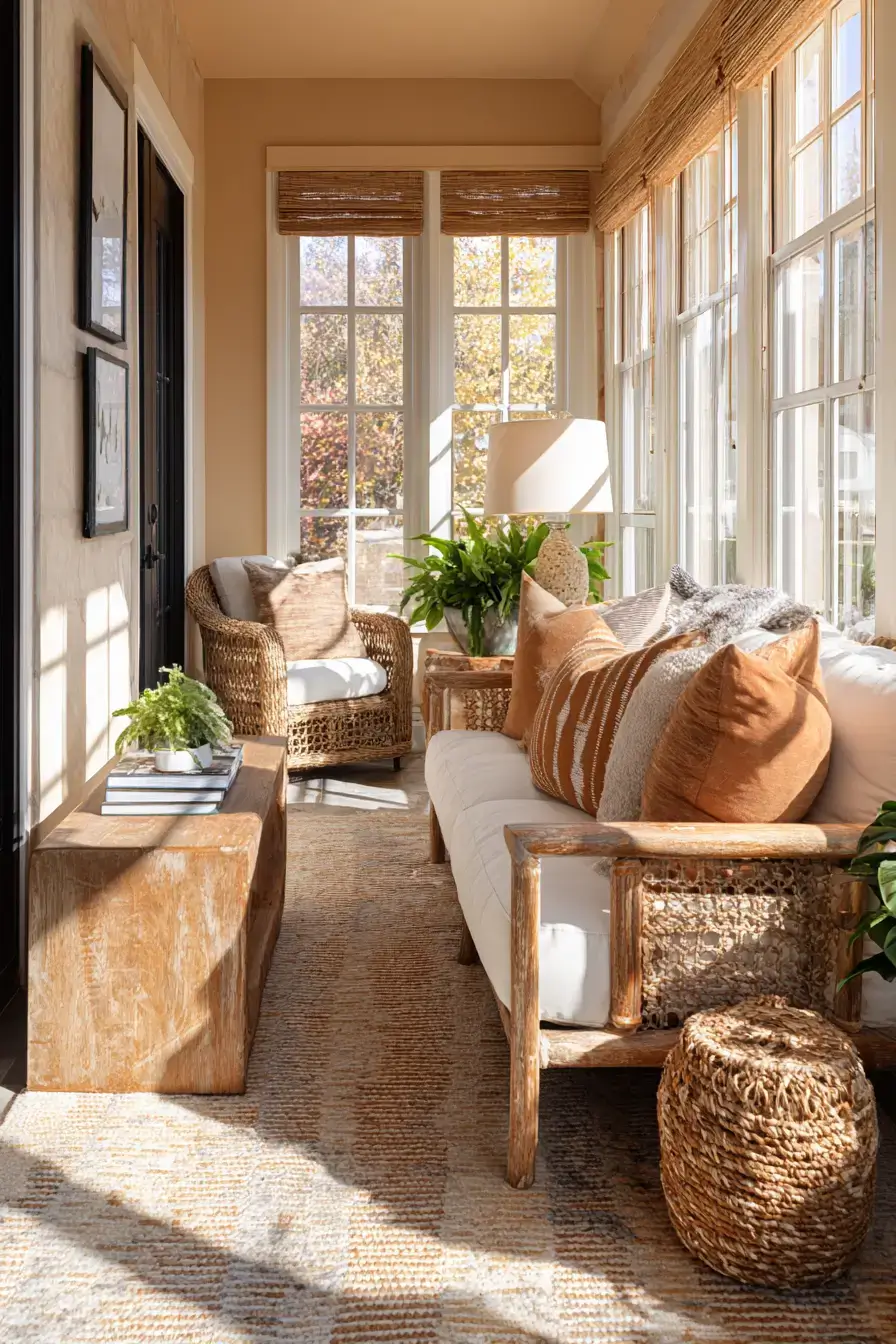 Cozy Terrace Sunroom Hideaway