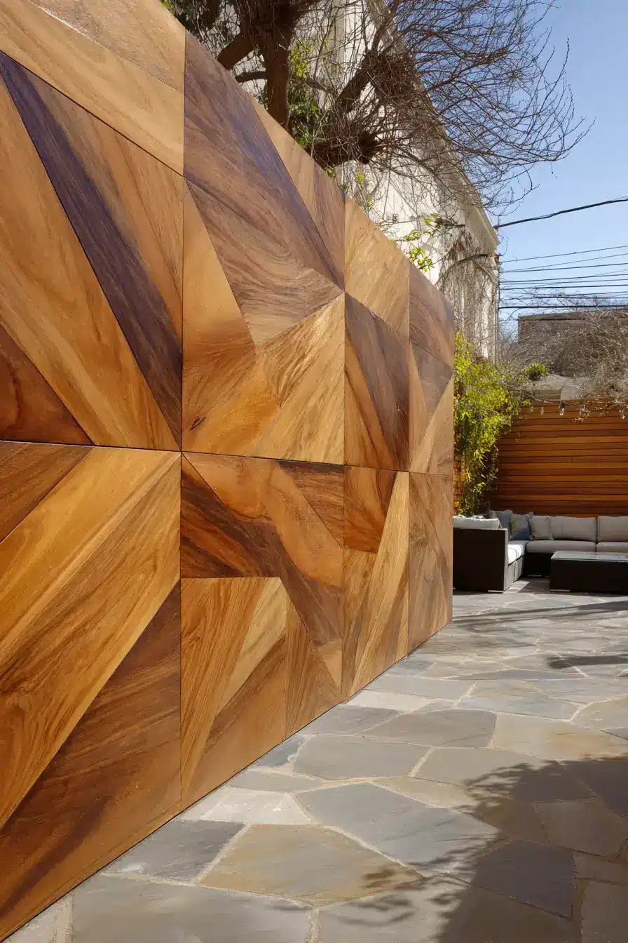 Patterned Wood Panels