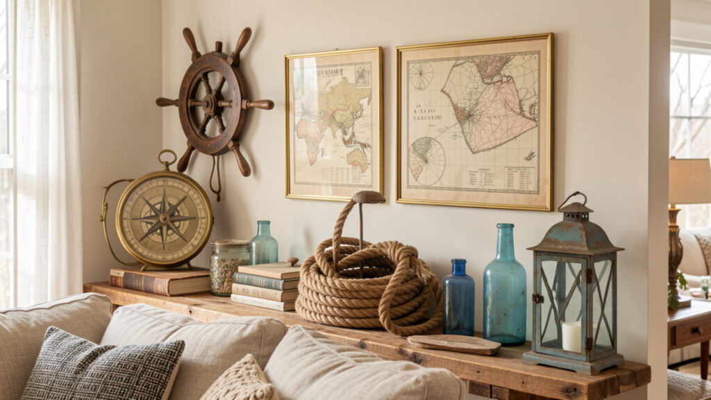 vintage nautical decor